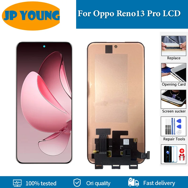 6,83 "оригинальный AMOLED-экран для Oppo Reno13 Pro, ЖК-дисплей + сенсорная панель для Oppo Reno13 Pro 5G CPH2697 PKK11, замена дисплея
6,83 "оригинальный AMOLED-экран для Oppo Reno13 Pro, ЖК-дисплей + сенсорная панель для Oppo Reno13 Pro 5G CPH2697 PKK11, замена дисплея