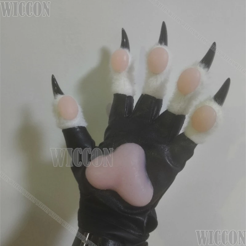 Kig Furry Animal Claw Cosplay Fursuit Kig Cute Kawai Pink Paw Silica Gel Girl Women Man Halloween Party Gift Roleplay Customized
Kig Furry Animal Claw Cosplay Fursuit Kig Cute Kawai Pink Paw Silica Gel Girl Women Man Halloween Party Gift Roleplay Customized