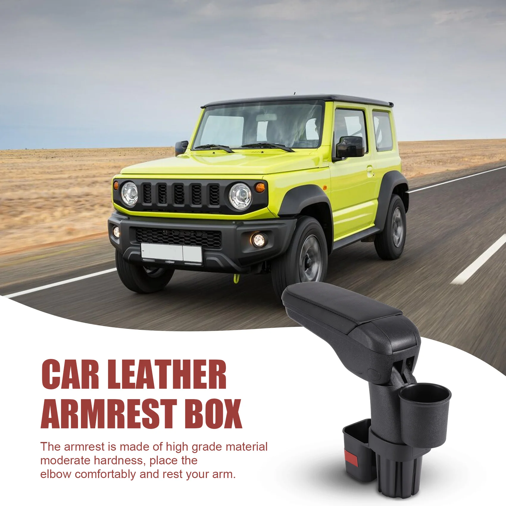 A82U-Коробка для хранения в автомобиле, центральный подлокотник из искусственной кожи для Jimny JB64W JB74W 2020 2021, аксессуары для интерьера
A82U-Коробка для хранения в автомобиле, центральный подлокотник из искусственной кожи для Jimny JB64W JB74W 2020 2021, аксессуары для интерьера