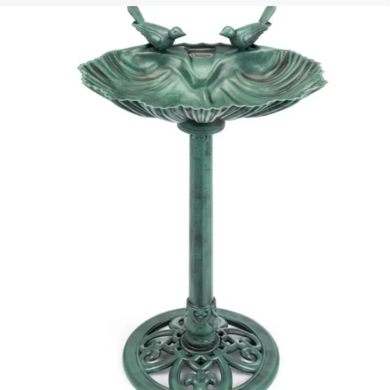 Metal Shell Bird Feeder & Basin with Bird Bath and Breeding Box for Garden Outdoor Use
Metal Shell Bird Feeder & Basin with Bird Bath and Breeding Box for Garden Outdoor Use