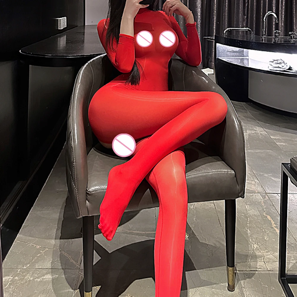 Home Sleep Open Crotch Bodysuit Shiny See Through Sexy Open Crotch Costume Bodysuit Red Slight Stretch All Seasons
Home Sleep Open Crotch Bodysuit Shiny See Through Sexy Open Crotch Costume Bodysuit Red Slight Stretch All Seasons