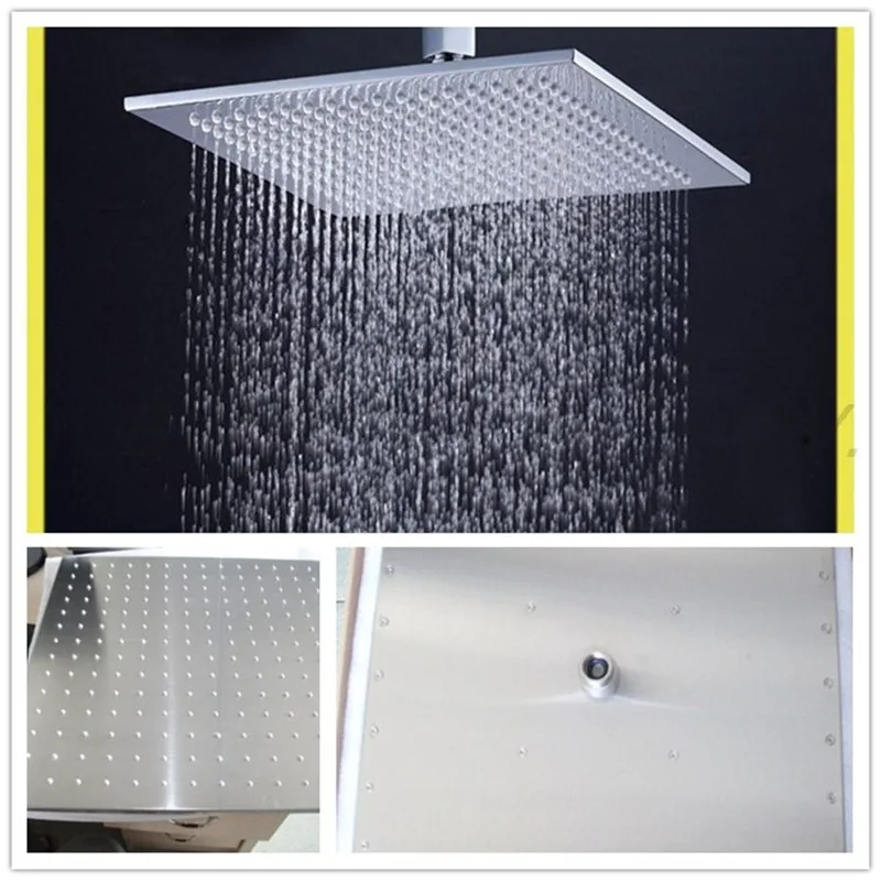 Integrated ceiling shower head 304 stainless steel brushed matte shower head ceiling shower head
Integrated ceiling shower head 304 stainless steel brushed matte shower head ceiling shower head