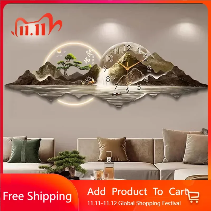 Nordic Minimalist Wall Clocks Restaurant Aesthetic Silent Design Wall Watch Art Mural Living Room Horloge Murale Home Decoration
Nordic Minimalist Wall Clocks Restaurant Aesthetic Silent Design Wall Watch Art Mural Living Room Horloge Murale Home Decoration