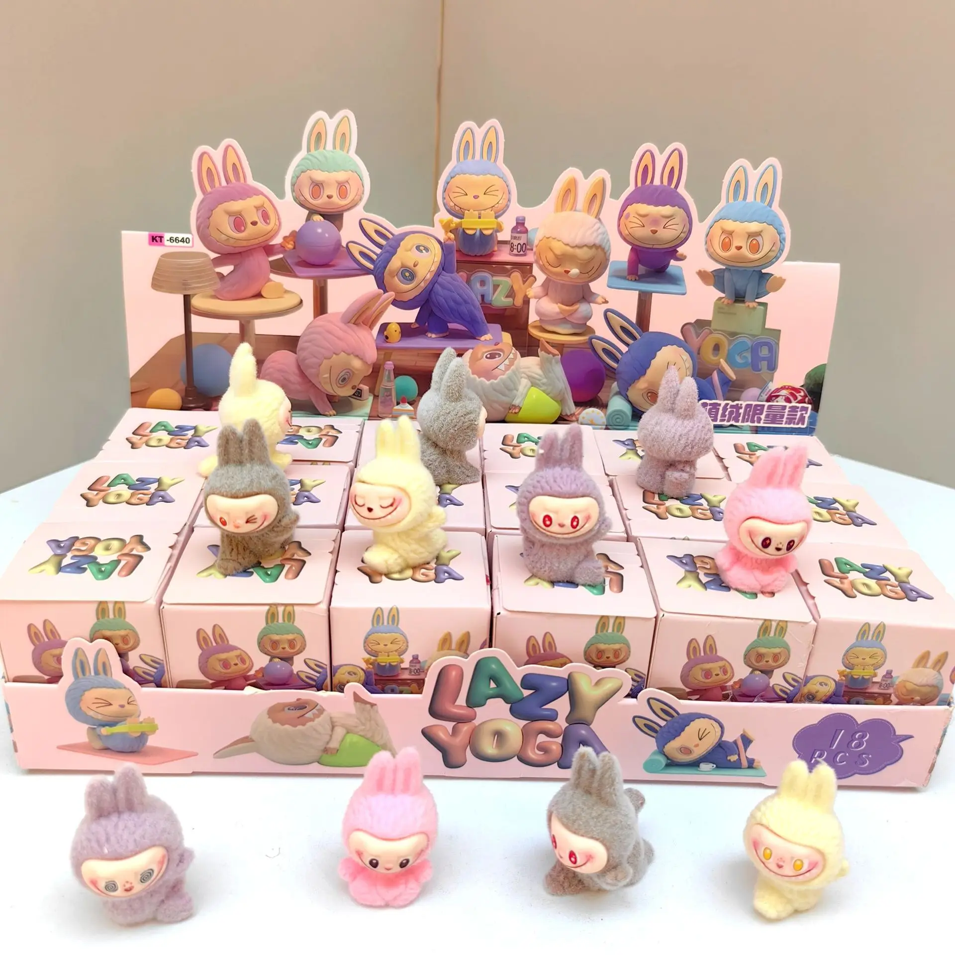 Labubu Flocking Yoga Plush Blind Box Cute Creative Vinyl Face Toy Mystery Box Trendy Blind Box Ornament For Play
Labubu Flocking Yoga Plush Blind Box Cute Creative Vinyl Face Toy Mystery Box Trendy Blind Box Ornament For Play