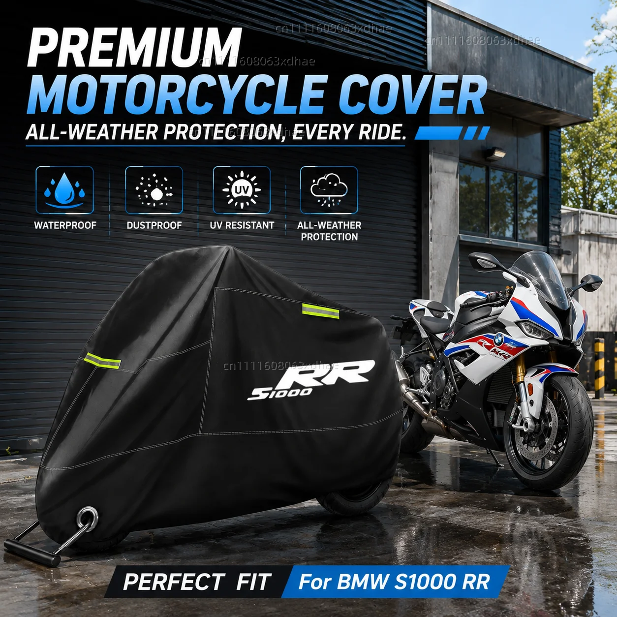 Motorcycle Cover All Season Waterproof Dust Rain UV Protection 190T Oxford Cloth For For BMW S1000 RR S1000RR S 1000 RR
Motorcycle Cover All Season Waterproof Dust Rain UV Protection 190T Oxford Cloth For For BMW S1000 RR S1000RR S 1000 RR