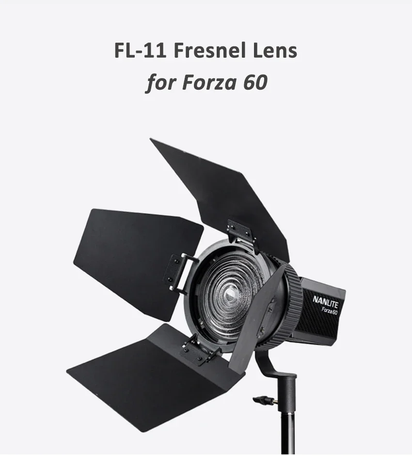 Линза Френеля FL-11 с регулируемой скоростью от пятна до потока для Forza 60B II/150B FS-60B для FM-света для фотосъемки
Линза Френеля FL-11 с регулируемой скоростью от пятна до потока для Forza 60B II/150B FS-60B для FM-света для фотосъемки