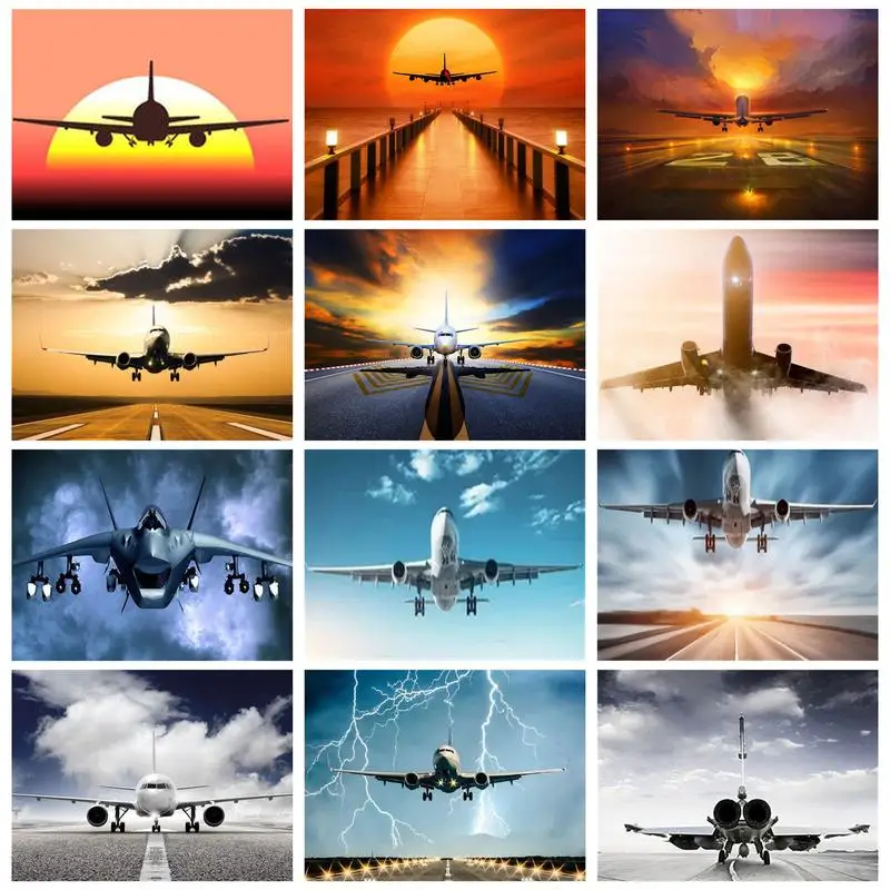RUOPOTY DIY Painting By Numbers Frame Aircrafts Planes Canvas Painting Home Decors Paint Kit Handmade Gift For Adults Pictures
RUOPOTY DIY Painting By Numbers Frame Aircrafts Planes Canvas Painting Home Decors Paint Kit Handmade Gift For Adults Pictures