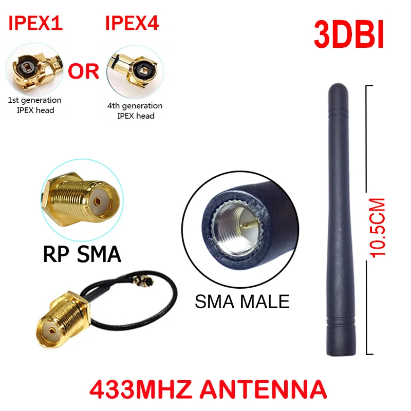 EOTH 433 МГц Антенна 3dbi sma штекер lora антенна pbx iot модуль lorawan pigtail ipex4 21 см сигнальный приемник антенна с высоким коэффициентом усиления
EOTH 433 МГц Антенна 3dbi sma штекер lora антенна pbx iot модуль lorawan pigtail ipex4 21 см сигнальный приемник антенна с высоким коэффициентом усиления