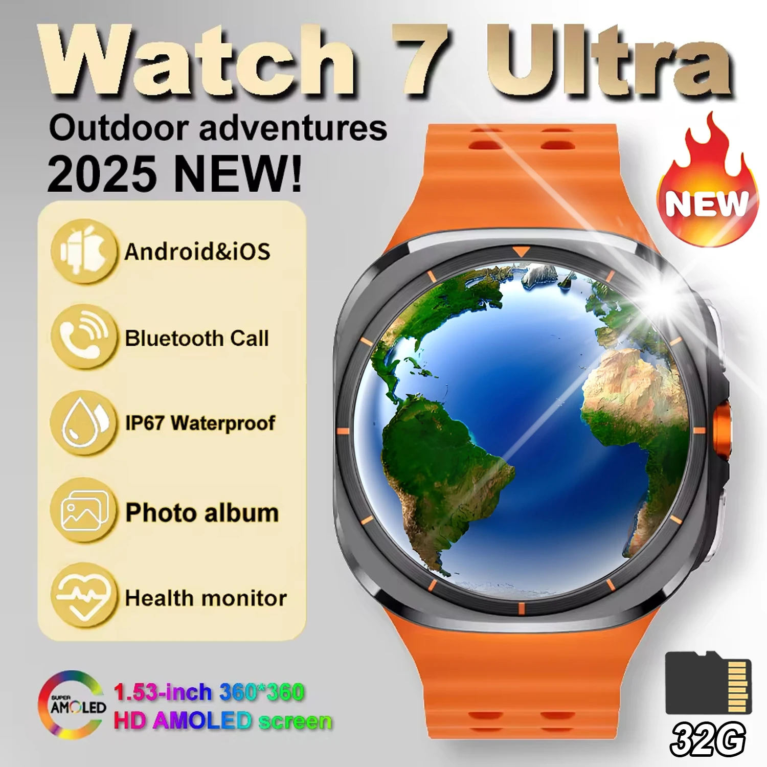 Часы DT7 Ultra с поддержкой корейского GPS для Galaxy 500 мАч Смарт-часы Спорт на открытом воздухе Мужские AMOLED BT Call Galaxy 7 Смарт-часы 2025 Новинка
Часы DT7 Ultra с поддержкой корейского GPS для Galaxy 500 мАч Смарт-часы Спорт на открытом воздухе Мужские AMOLED BT Call Galaxy 7 Смарт-часы 2025 Новинка