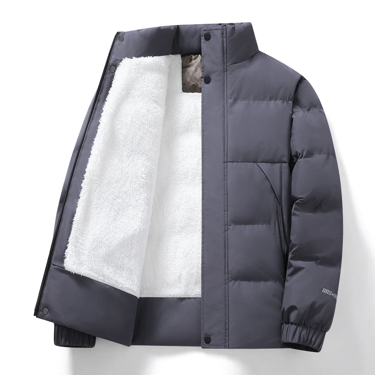 Thick Fleece Warm Parkas Jacket Men Winter Parka Fleece Thick Warm Coats Stand Collar Coat Male Plush Jacket Autumn
Thick Fleece Warm Parkas Jacket Men Winter Parka Fleece Thick Warm Coats Stand Collar Coat Male Plush Jacket Autumn