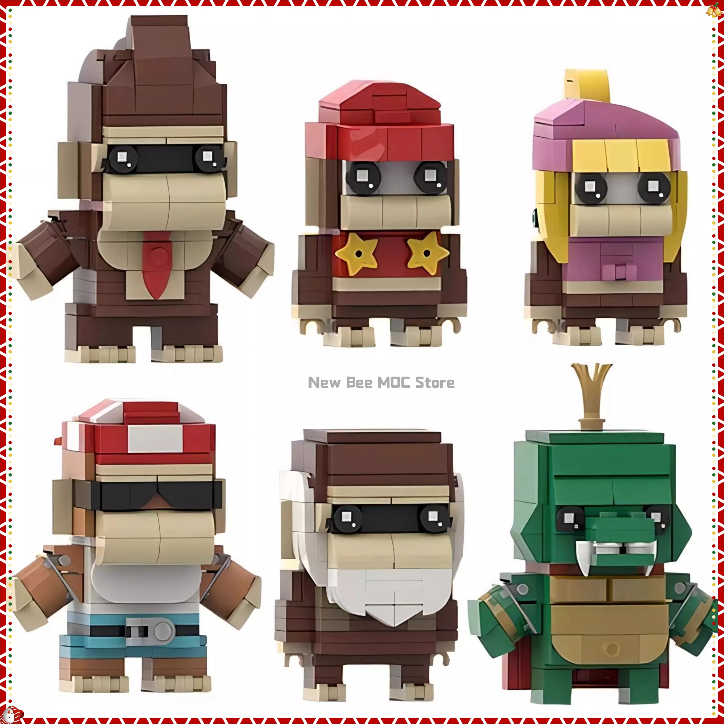 Популярная серия игр, экшн-фигурка Brickheadz, строительные блоки MOC, большой Король обезьян, мультяшная кукла, модель, сделай сам, детская игрушка, подарок на день рождения
Популярная серия игр, экшн-фигурка Brickheadz, строительные блоки MOC, большой Король обезьян, мультяшная кукла, модель, сделай сам, детская игрушка, подарок на день рождения
