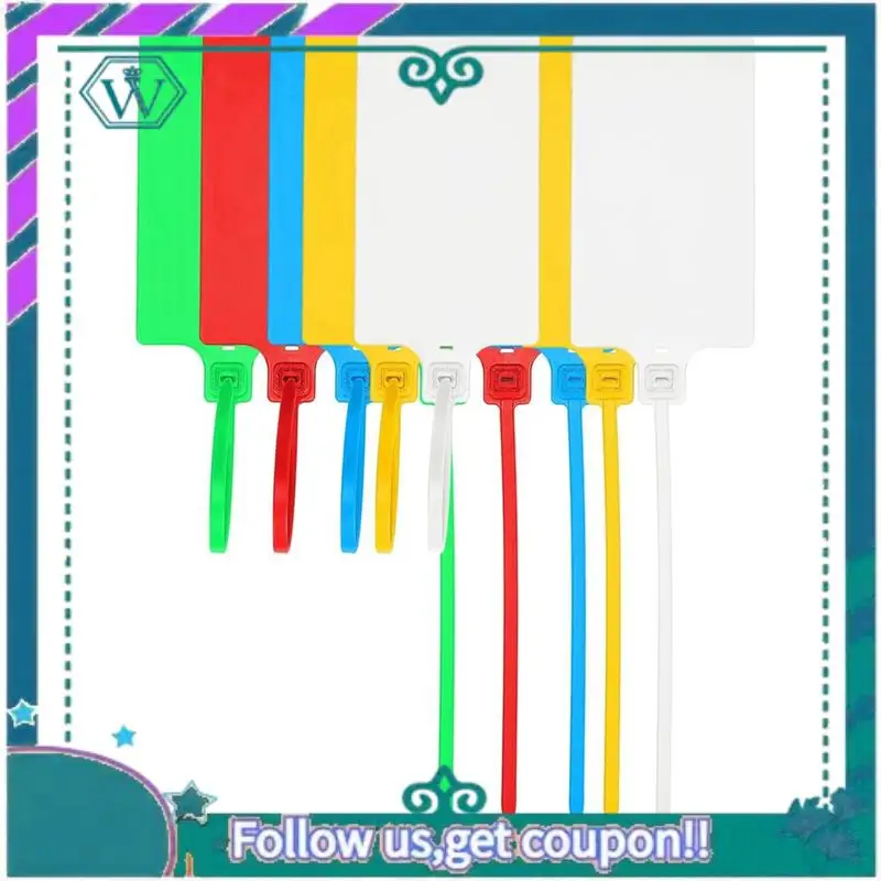 100 Pcs Colors Mixed Plastic Seals Shipping Tags Waterproof Label Ties Big Sign Tags With Security Seals
100 Pcs Colors Mixed Plastic Seals Shipping Tags Waterproof Label Ties Big Sign Tags With Security Seals
