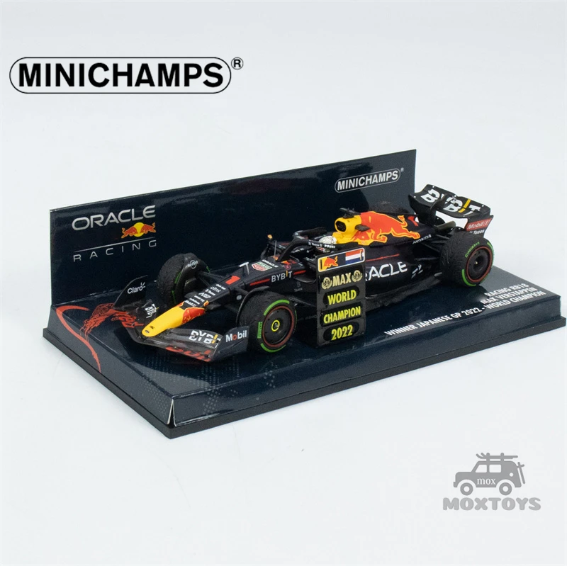 MINICHAMPS 1:43 2022 F1 RB RACING RB18 #1 MAX WINNER японский автомобиль GP 2022
MINICHAMPS 1:43 2022 F1 RB RACING RB18 #1 MAX WINNER японский автомобиль GP 2022