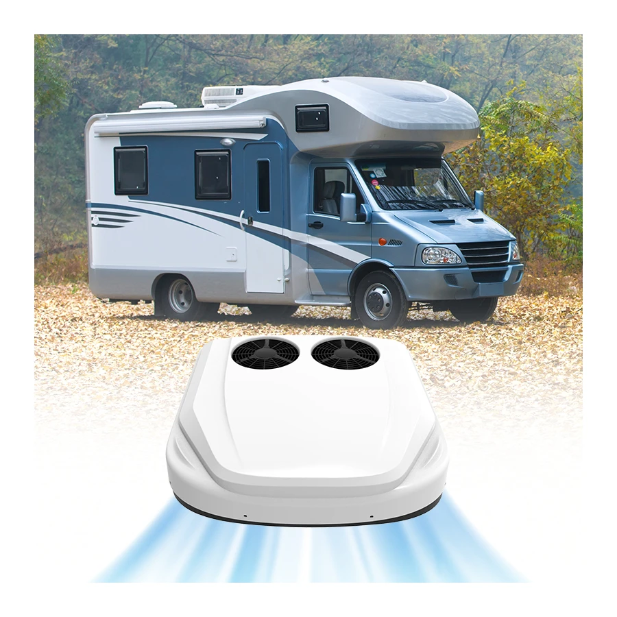 New 12 Volt 24V Rooftop Parking Double Fan Electric Heating And Cooling Air Conditioning For Autos Trucks RVs
New 12 Volt 24V Rooftop Parking Double Fan Electric Heating And Cooling Air Conditioning For Autos Trucks RVs
