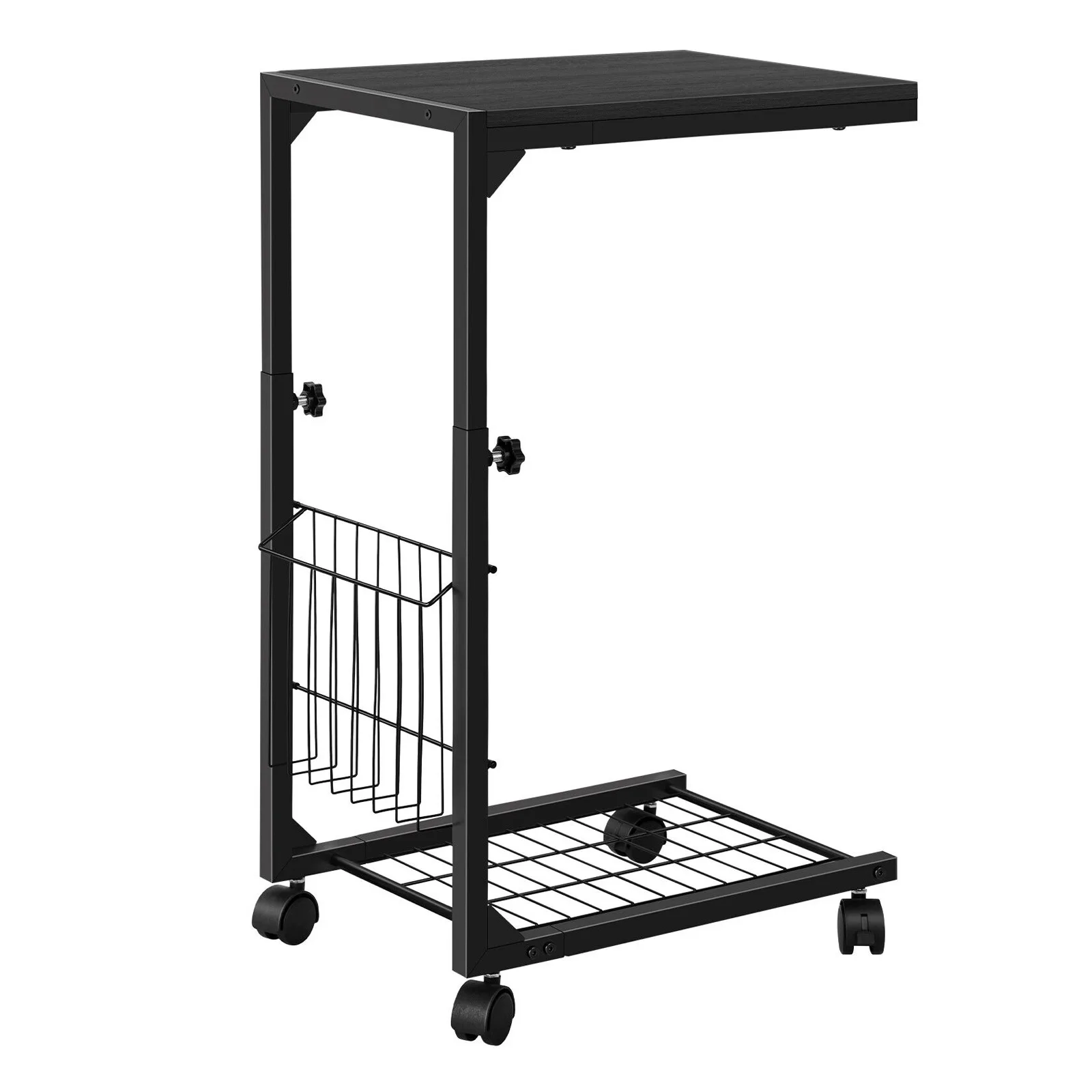 Waterproof Desktop Mesh Shelf Storage Basket Rolling Wheels HEIGHT ADJUSTABLE DESIGN Adjustable C-shaped desk
Waterproof Desktop Mesh Shelf Storage Basket Rolling Wheels HEIGHT ADJUSTABLE DESIGN Adjustable C-shaped desk