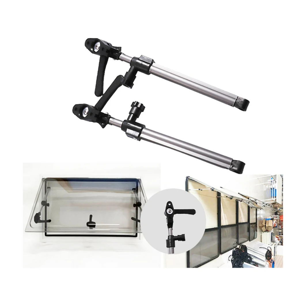 RV Window Support Rod 310mm‑435mm Aluminium Telescopic Window Lift Struts for Campers RV Motorhome Caravan Replacement
RV Window Support Rod 310mm‑435mm Aluminium Telescopic Window Lift Struts for Campers RV Motorhome Caravan Replacement