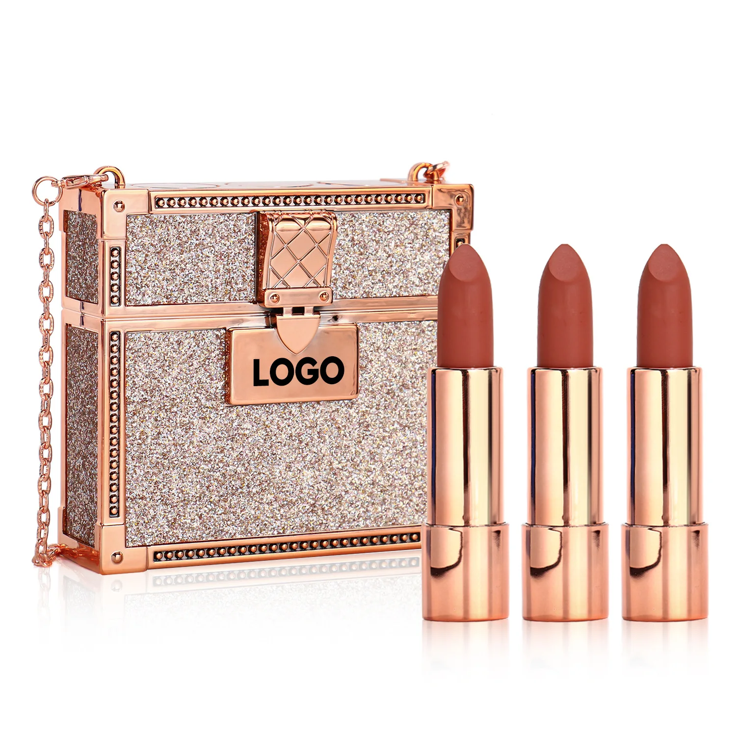 Lipstick Makeup Set 3pcs Private Label Waterproof Matte Lipsticks With Cute Bag Gift for Women Cosmetics Kit Bulk Wholesale
Lipstick Makeup Set 3pcs Private Label Waterproof Matte Lipsticks With Cute Bag Gift for Women Cosmetics Kit Bulk Wholesale