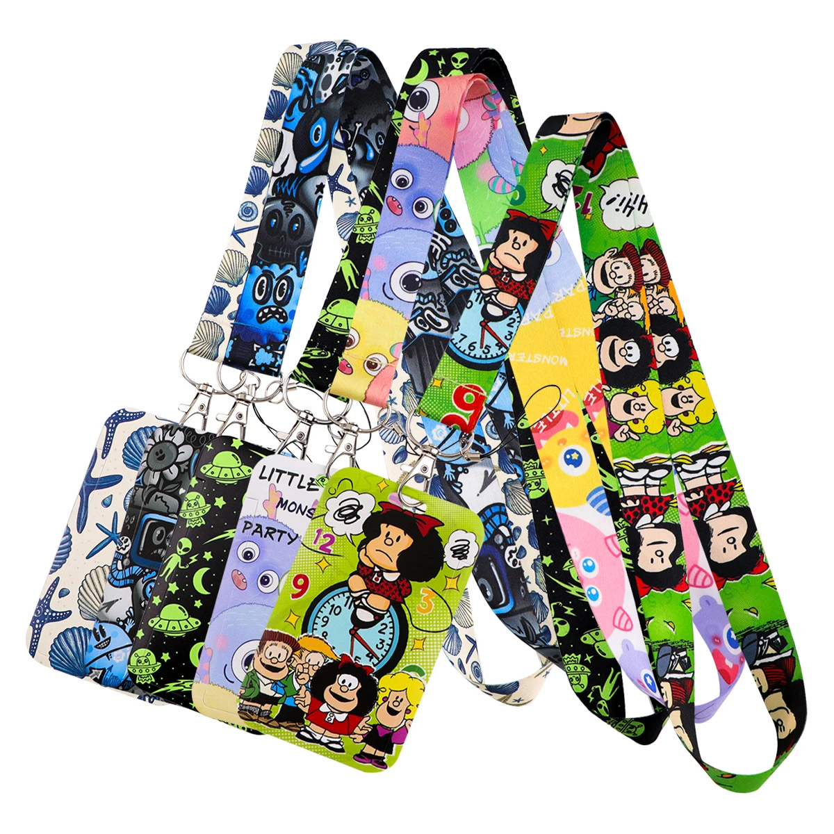 Cartoon Girls Lanyard Neck Strap Keychain Alien Monster Card Cover Badge Holder Mobile Phone Hang Rope Keyring Accessories Gifts
Cartoon Girls Lanyard Neck Strap Keychain Alien Monster Card Cover Badge Holder Mobile Phone Hang Rope Keyring Accessories Gifts