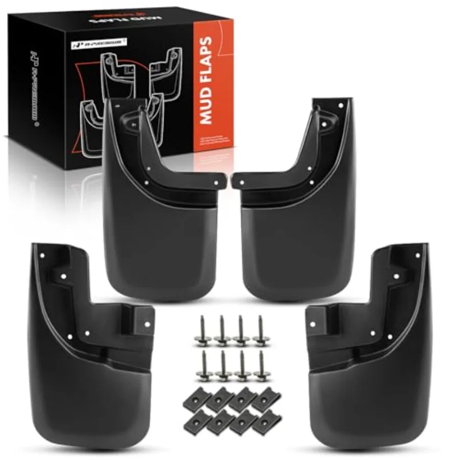 Mud Flaps Compatible with Toyota Pickup with Fender Flares No Drilling Required Mud Guards with Hardware Accessories Set of 4 F
Mud Flaps Compatible with Toyota Pickup with Fender Flares No Drilling Required Mud Guards with Hardware Accessories Set of 4 F
