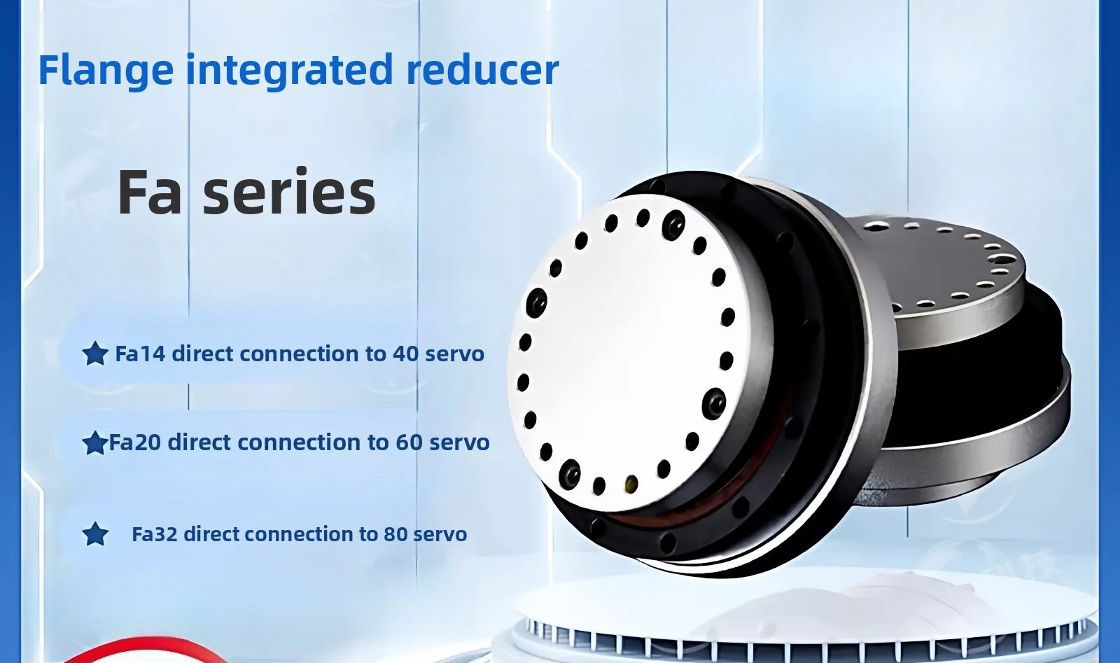 Harmonic Reducer Direct Connected Servo Motor, 40/60 Series Servo Harmonic Gear Reducer for Precision Transmission
Harmonic Reducer Direct Connected Servo Motor, 40/60 Series Servo Harmonic Gear Reducer for Precision Transmission
