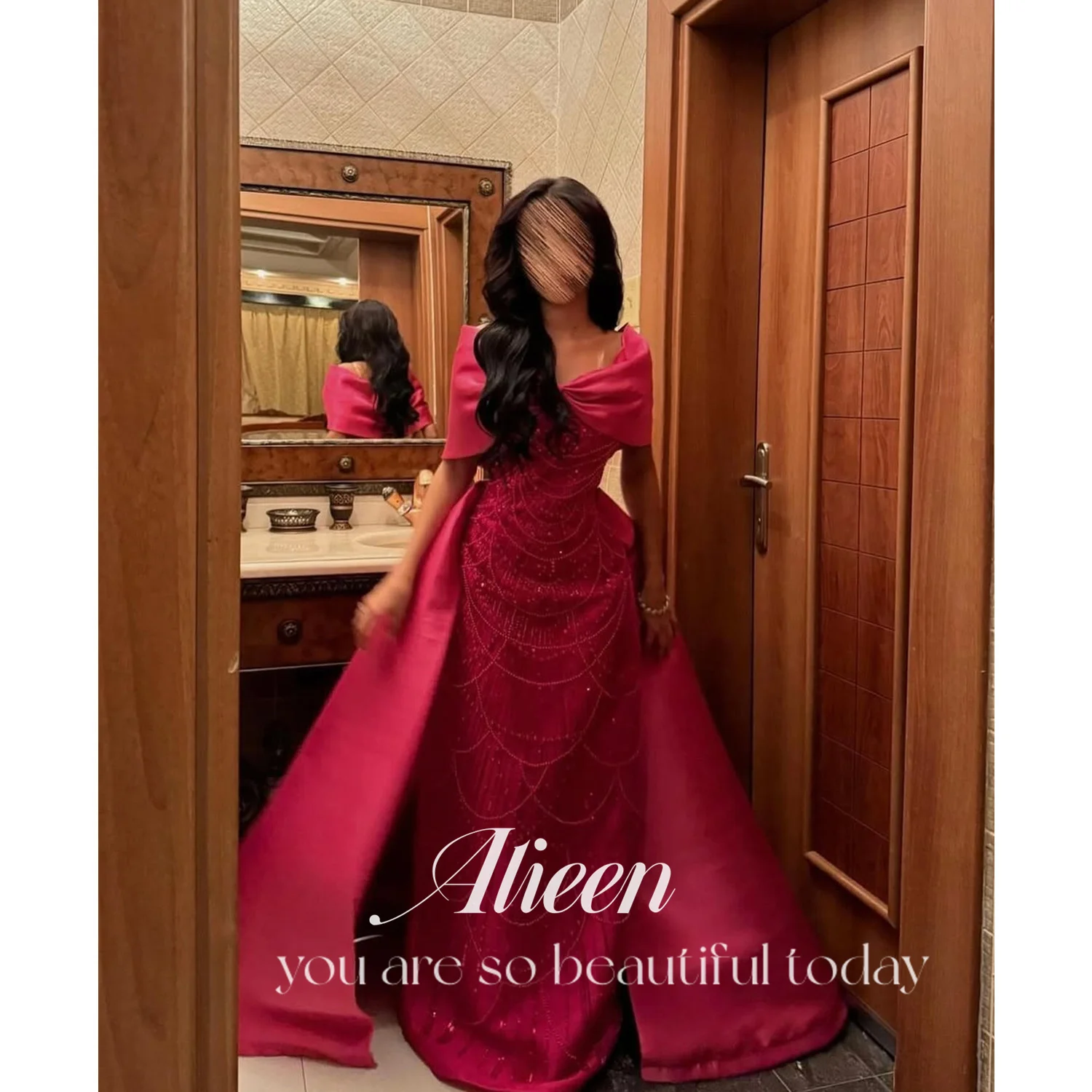 Aileen Customized Elegant Luxury Evening Dresses 2025 Hand-made Beads Rose Red Women's Luxury Evening Dress Brand New in Dresses
Aileen Customized Elegant Luxury Evening Dresses 2025 Hand-made Beads Rose Red Women's Luxury Evening Dress Brand New in Dresses
