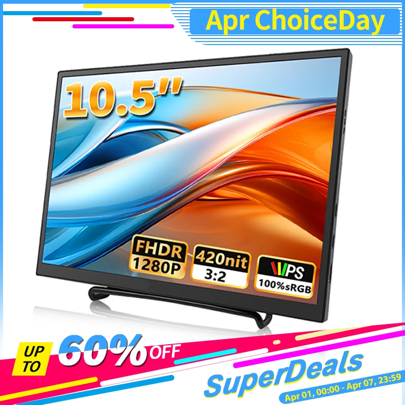 420Cd/m 2 10,5-дюймовый портативный монитор IPS FHD 1280P 100% SRGB игровой экран ноутбука Mac Xbox PS4/5 переключатель дисплея
420Cd/m 2 10,5-дюймовый портативный монитор IPS FHD 1280P 100% SRGB игровой экран ноутбука Mac Xbox PS4/5 переключатель дисплея