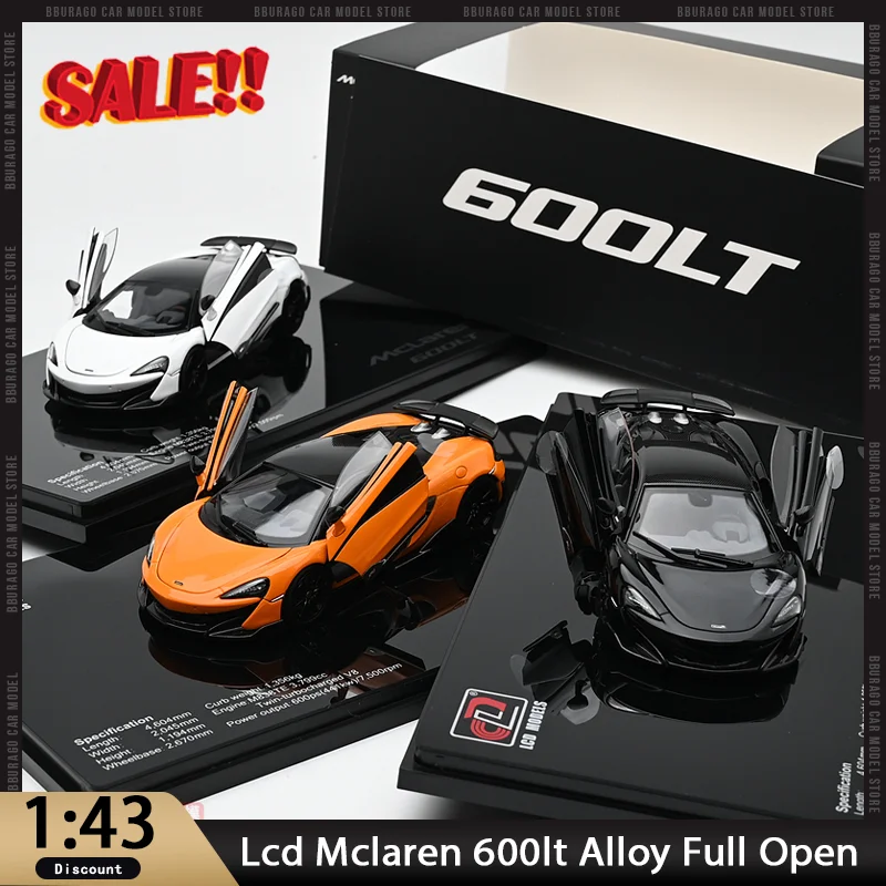 New In Stock Lcd 1:43 Mclaren 600lt Alloy Full Open Car Alloy Miniature Diecast Mclaren Ornaments Custom Toys Kids Gift
New In Stock Lcd 1:43 Mclaren 600lt Alloy Full Open Car Alloy Miniature Diecast Mclaren Ornaments Custom Toys Kids Gift