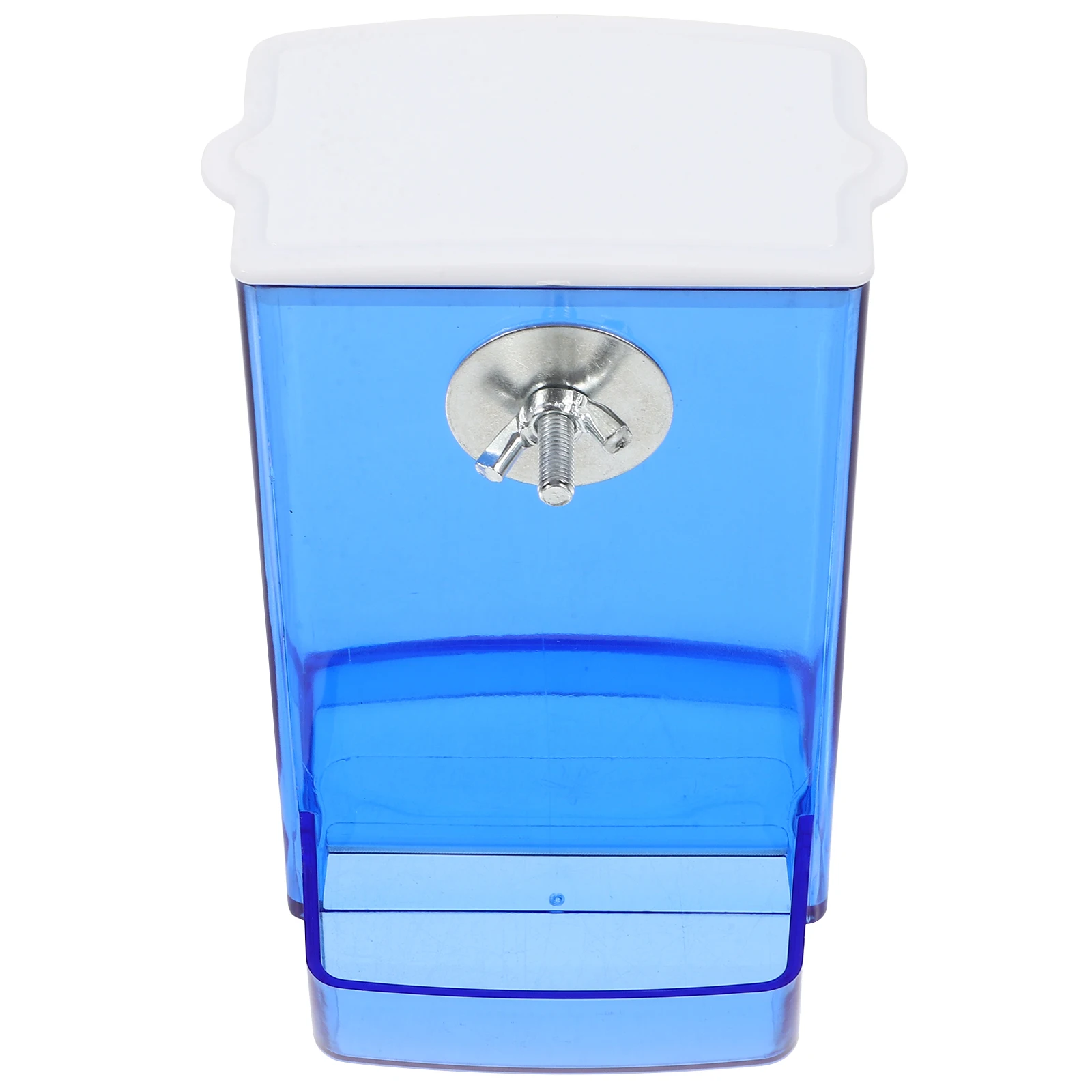 Automatic Bird Feeder Small Size Transparent Blue Anti Flip Design Cage Accessory Parrot Budgie Food Container Pet Supplies
Automatic Bird Feeder Small Size Transparent Blue Anti Flip Design Cage Accessory Parrot Budgie Food Container Pet Supplies