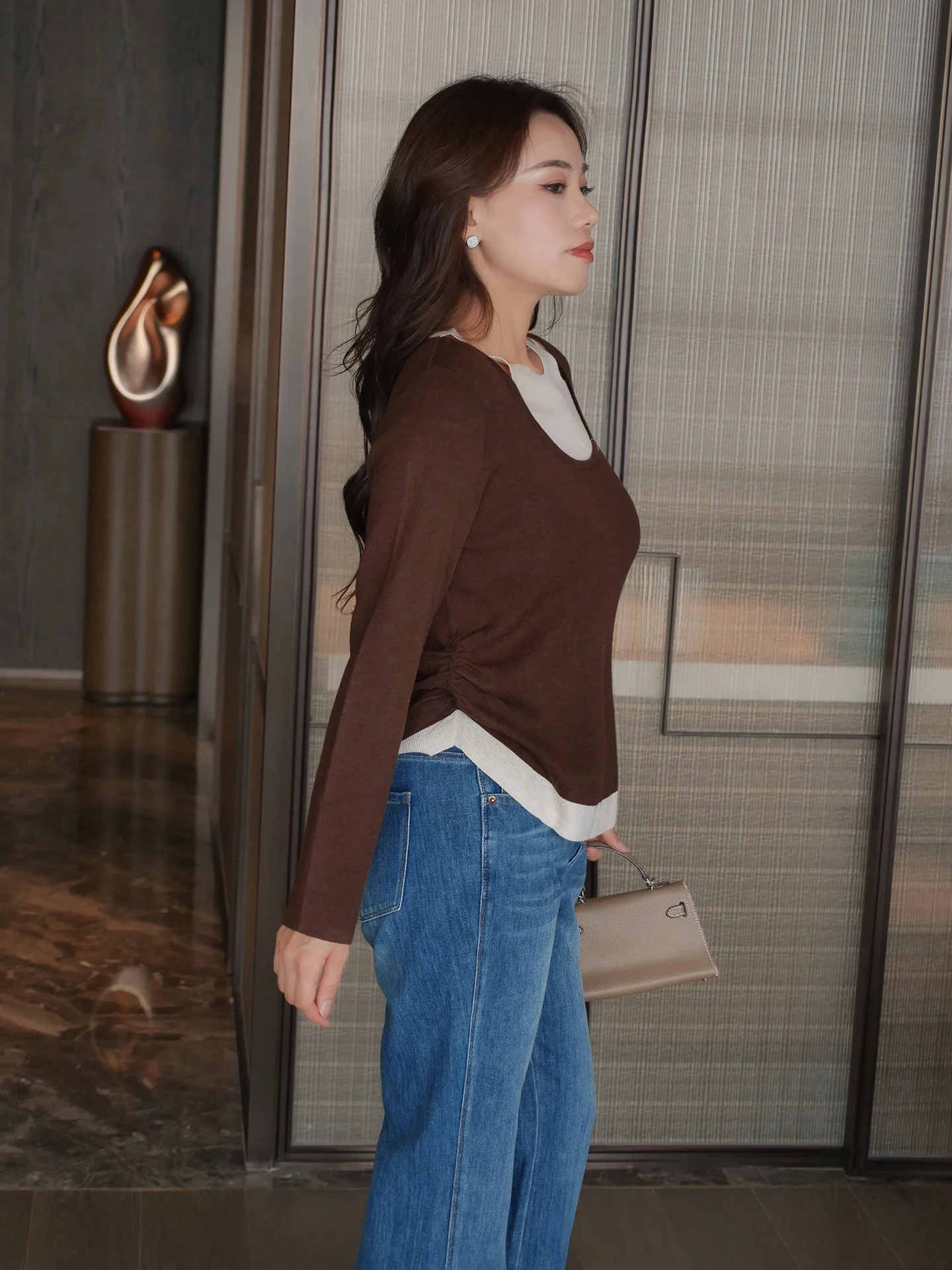 ERINA Original plus Size Knitwear Autumn Vintage Sle Color Blo Waist-Cinching Slimming Women's Top Soft Wool Blend Long S...
ERINA Original plus Size Knitwear Autumn Vintage Sle Color Blo Waist-Cinching Slimming Women's Top Soft Wool Blend Long S...