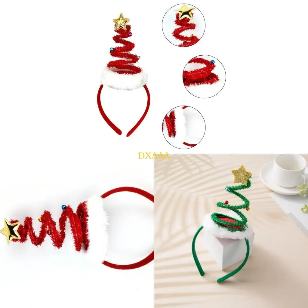 DXAA Christmas Tree Headband Spring Coil Hair Hoop Elastic Holiday Photo Props
DXAA Christmas Tree Headband Spring Coil Hair Hoop Elastic Holiday Photo Props