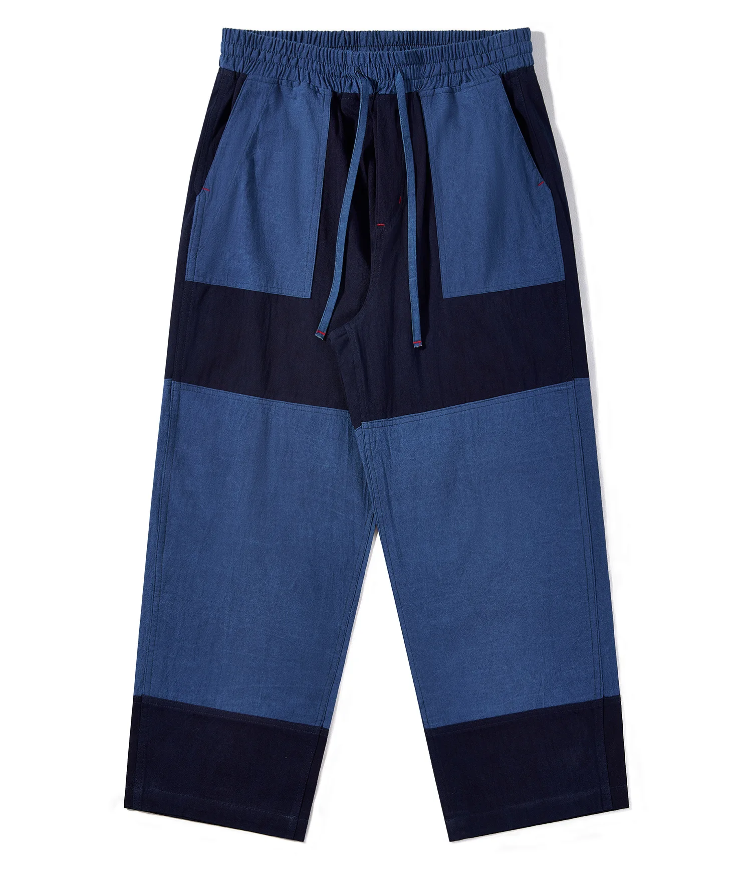 Limited Edition Indigo Blue Dyed Patchwork Pants, Japanese Retro Washed Wide Leg Pants, Men's Casual Versatile Wide Pants
Limited Edition Indigo Blue Dyed Patchwork Pants, Japanese Retro Washed Wide Leg Pants, Men's Casual Versatile Wide Pants