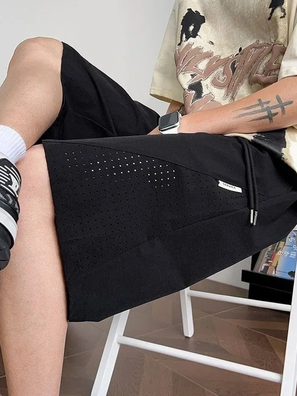 Ice Silk Mesh Shorts Men's Summer Thin Quick Dry Loose Beach Five-Quarter Pants Breathable Comfortable Polyester Fiber Casual...
Ice Silk Mesh Shorts Men's Summer Thin Quick Dry Loose Beach Five-Quarter Pants Breathable Comfortable Polyester Fiber Casual...
