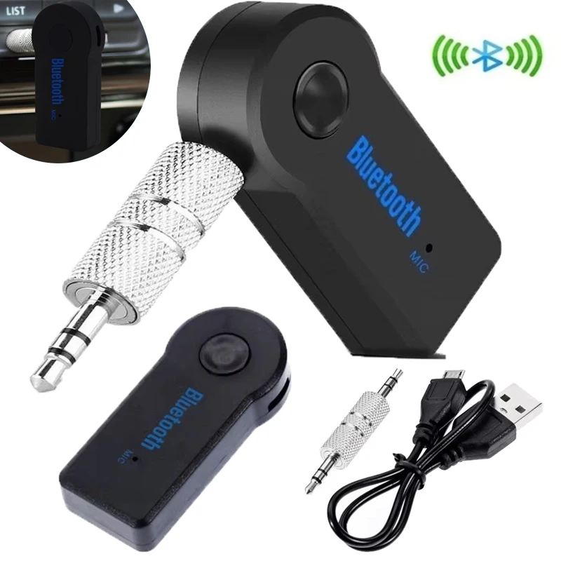 2-in-1 Wireless Bluetooth 5.0 Receiver 3.5mm Jack Car Music Audio Assist Speaker Wireless Connection Adapter Car Interior Parts
2-in-1 Wireless Bluetooth 5.0 Receiver 3.5mm Jack Car Music Audio Assist Speaker Wireless Connection Adapter Car Interior Parts