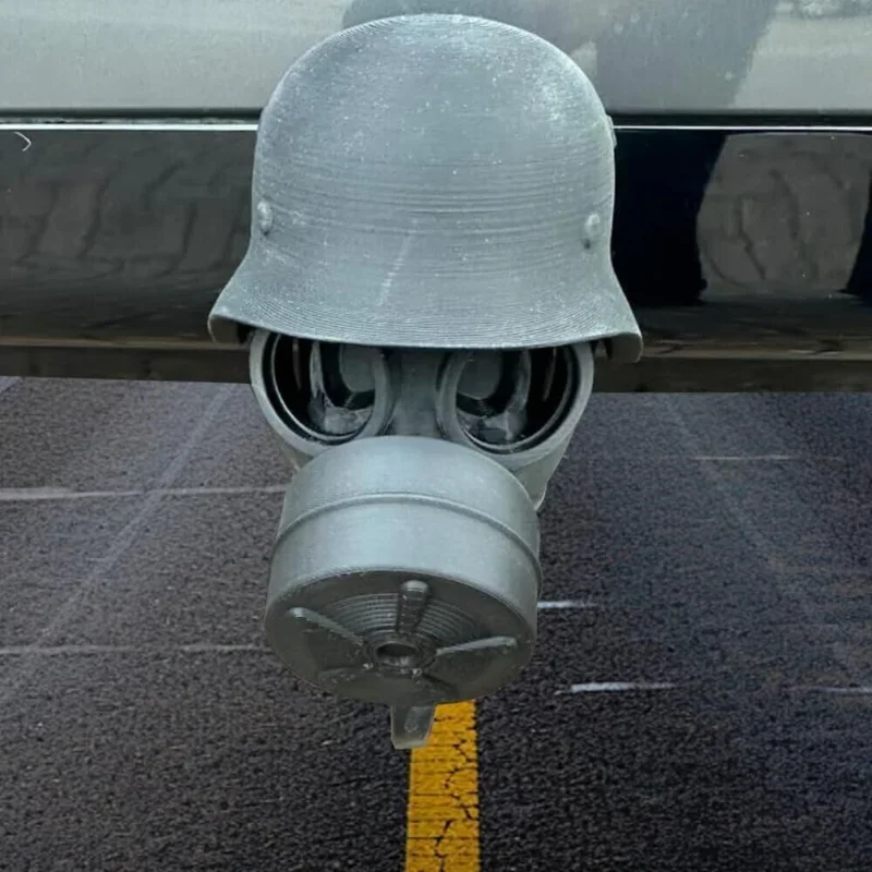Funny Trailer Coupling Dust Protective Caps Helmet And Gas Mask Shaped Tow Hitch Covers Universal Cover Cap for Trailer Coupling
Funny Trailer Coupling Dust Protective Caps Helmet And Gas Mask Shaped Tow Hitch Covers Universal Cover Cap for Trailer Coupling