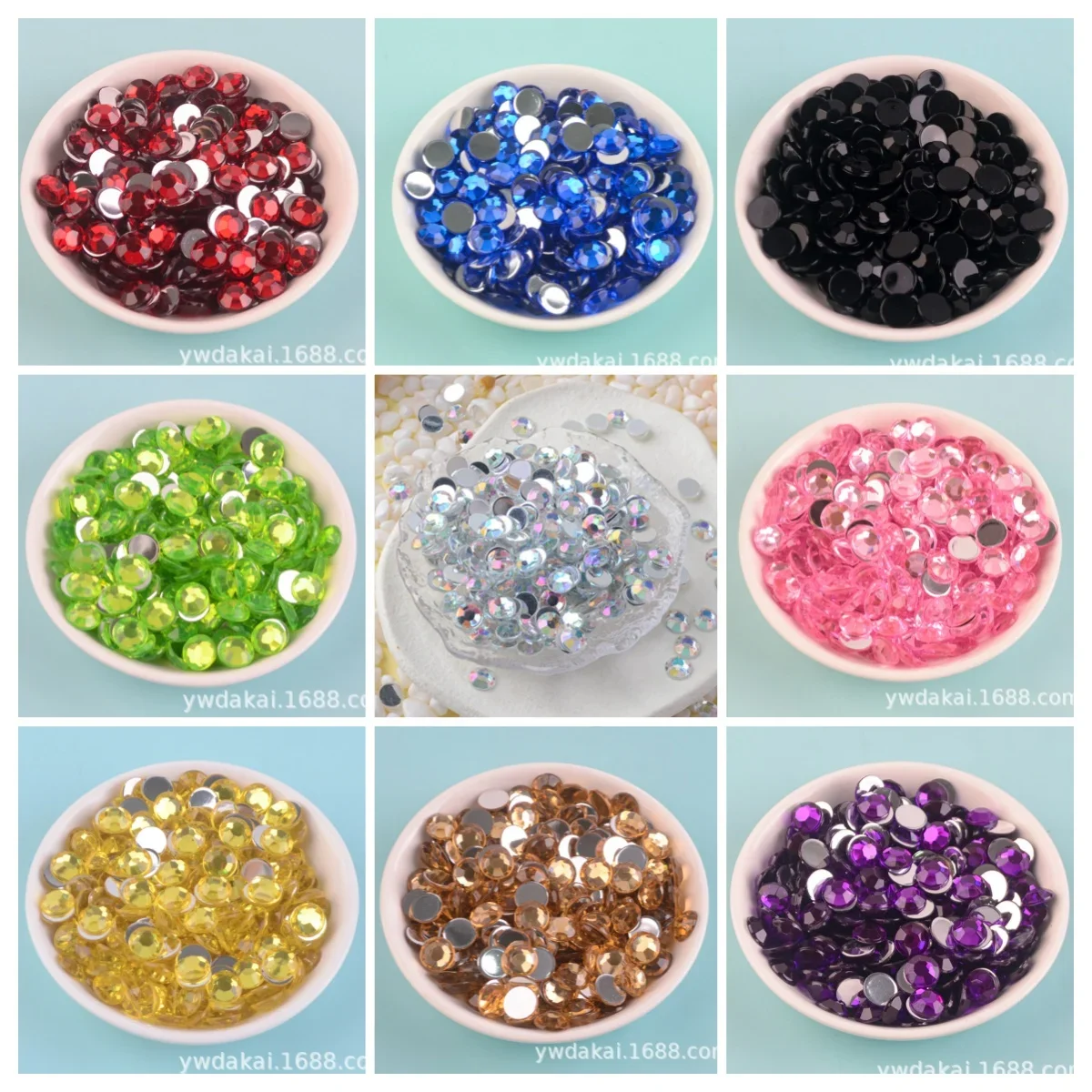 2-10mm Acrylic Flat Back Many Sizes And Colors Half Round Facets Rhinestone Glue On Beads Dress Decorations DIY Strass Nail Art
2-10mm Acrylic Flat Back Many Sizes And Colors Half Round Facets Rhinestone Glue On Beads Dress Decorations DIY Strass Nail Art