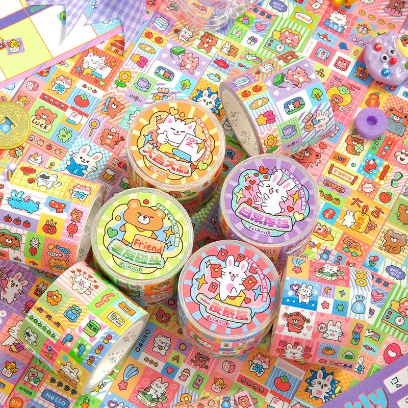 Children's Colorful Cartoon Graffiti Series and Paper Tape Decorative Bookkeeping Creative Stickers
Children's Colorful Cartoon Graffiti Series and Paper Tape Decorative Bookkeeping Creative Stickers