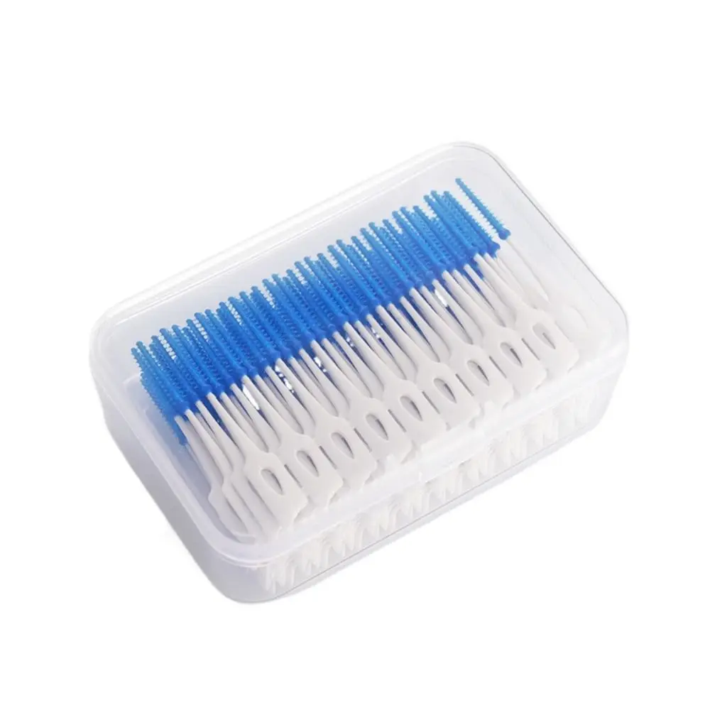 160Pcs Clean Between Teeth Silicone Interdental Brushes with Thread Orthodontics Braces Toothpicks Brushes Teeth Care
160Pcs Clean Between Teeth Silicone Interdental Brushes with Thread Orthodontics Braces Toothpicks Brushes Teeth Care