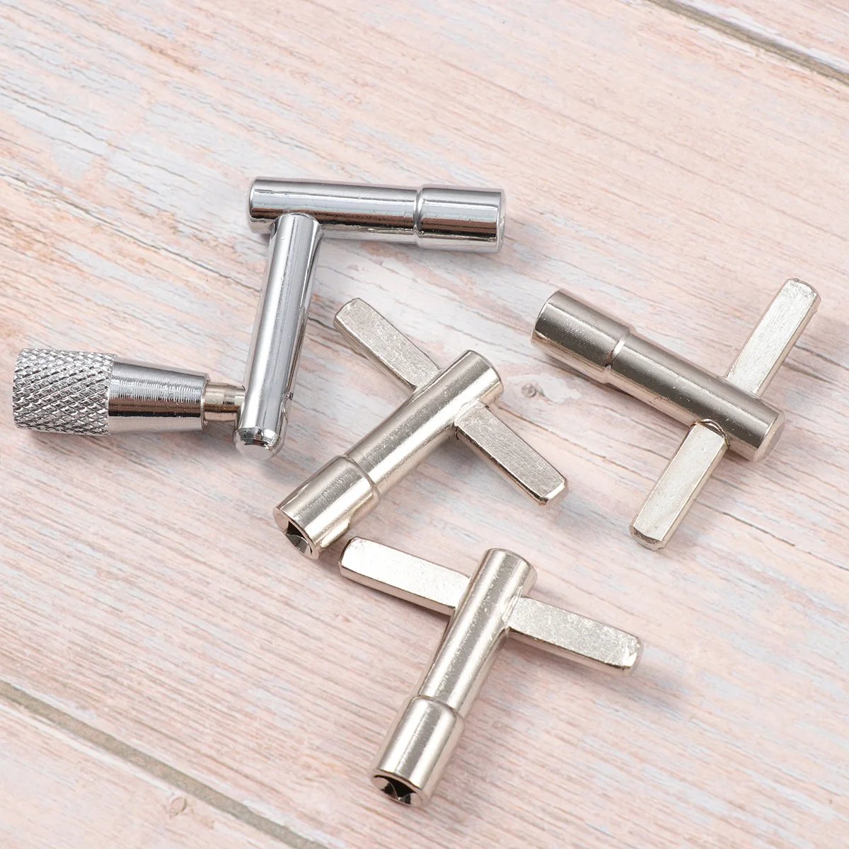 4 Pcs Musical Instrument Adjustment Wrench Drum Key High Grade Lightweight Tuning Tool for Fast Loading Unloading
4 Pcs Musical Instrument Adjustment Wrench Drum Key High Grade Lightweight Tuning Tool for Fast Loading Unloading