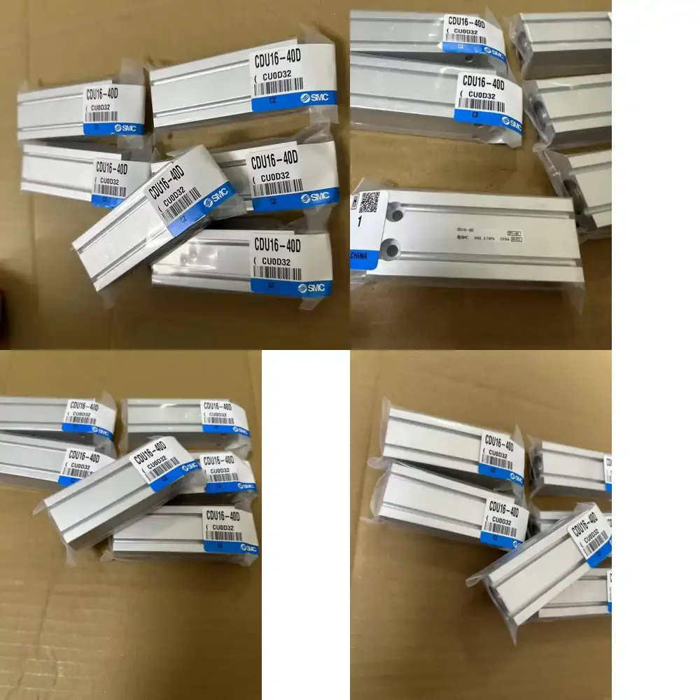 SMC Pneumatic Cylinder Actuator CDU16-40D Air for Various Industries-Multiple Positions Installation in Various Industries
SMC Pneumatic Cylinder Actuator CDU16-40D Air for Various Industries-Multiple Positions Installation in Various Industries