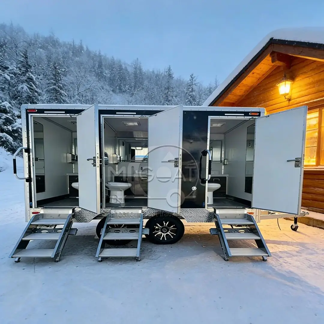 Commercial Multi-Stall Portable Toilet Trailer Outdoor Washroom with Mirror Vent Window Cross-Border Direct Supply
Commercial Multi-Stall Portable Toilet Trailer Outdoor Washroom with Mirror Vent Window Cross-Border Direct Supply