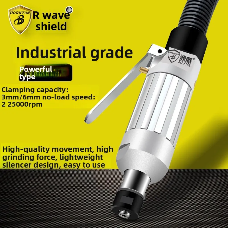 Wave Shield Silencer Pneumatic Engraving Grinder 3Mm/6Mm Grinding Pen High Speed Engraving Grinder Engraving Machine Bd-7144
Wave Shield Silencer Pneumatic Engraving Grinder 3Mm/6Mm Grinding Pen High Speed Engraving Grinder Engraving Machine Bd-7144