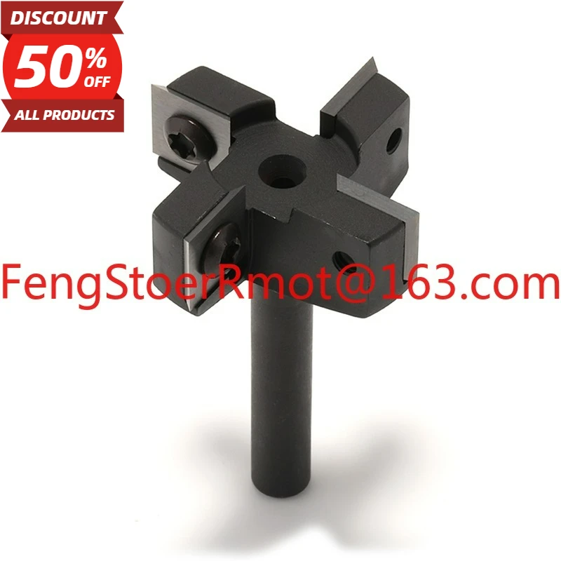 Disposable bottom milling cutter 8mm handle blade removable woodworking solid wood pine
Disposable bottom milling cutter 8mm handle blade removable woodworking solid wood pine