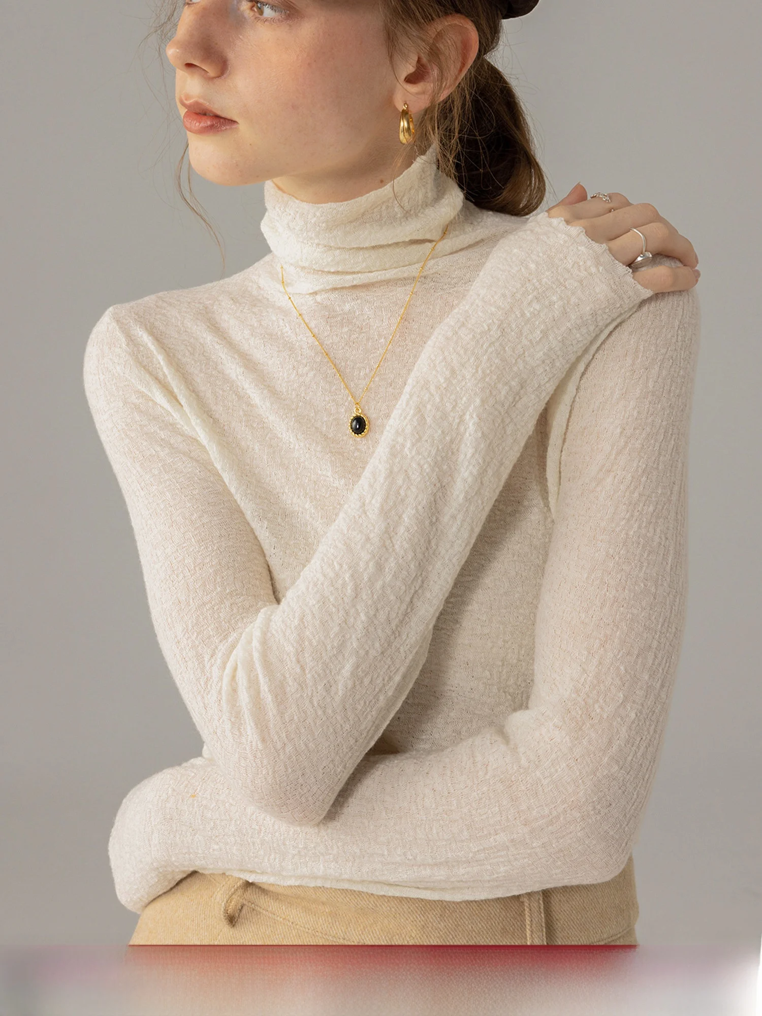 Cloud Soft Gauze Smith Pleated Flower Needle Texture Knitted Soft Cozy Semi High Collar Boting irt Wool Blend Winter Wom...
Cloud Soft Gauze Smith Pleated Flower Needle Texture Knitted Soft Cozy Semi High Collar Boting irt Wool Blend Winter Wom...