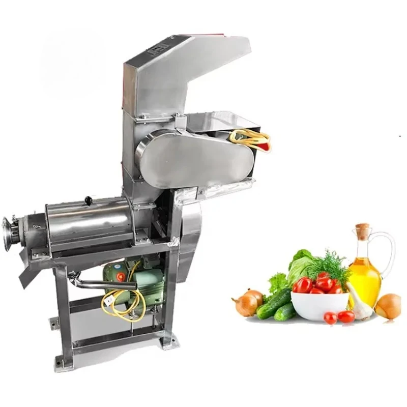 New Style Hot SellingIndustrial Carrot Juice Extractor Machine Fruit Vegetable Screw Crushing Machine