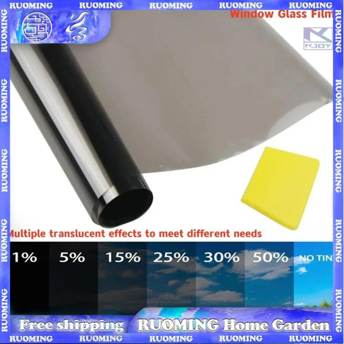 3Mx50CM Home Window Glass Solar UV Protector Sticker Films Opaque Black VLT Black Car Window Foils Pearl Cotton Stick Box PAC
3Mx50CM Home Window Glass Solar UV Protector Sticker Films Opaque Black VLT Black Car Window Foils Pearl Cotton Stick Box PAC