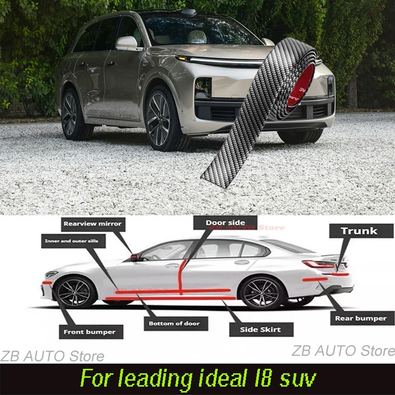 For Leading Ideal L8 Suv Strong adhesive bumper strip, front and rear lip side skirts, collision and scratch resistant, suitable
For Leading Ideal L8 Suv Strong adhesive bumper strip, front and rear lip side skirts, collision and scratch resistant, suitable