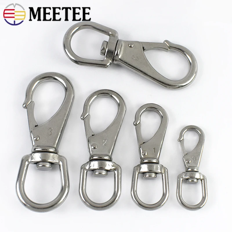 2Pcs Stainless Steel Bag Strap Buckles Metal Swivel Lobster Clasp Keychain Carabiner Dog Collar Snap Hook DIY Hardware Accessory 
2Pcs Stainless Steel Bag Strap Buckles Metal Swivel Lobster Clasp Keychain Carabiner Dog Collar Snap Hook DIY Hardware Accessory