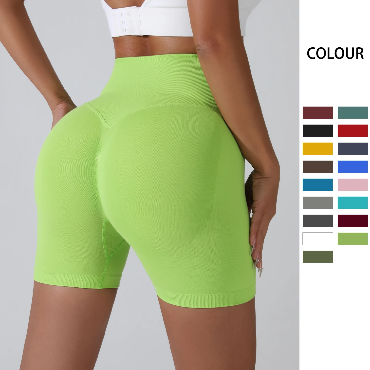 Women's High-Waist Breathable Yoga Shorts for Summer Running Short Tights Leggings Cycling Workout Gym Shorts Sports Shorts
Women's High-Waist Breathable Yoga Shorts for Summer Running Short Tights Leggings Cycling Workout Gym Shorts Sports Shorts