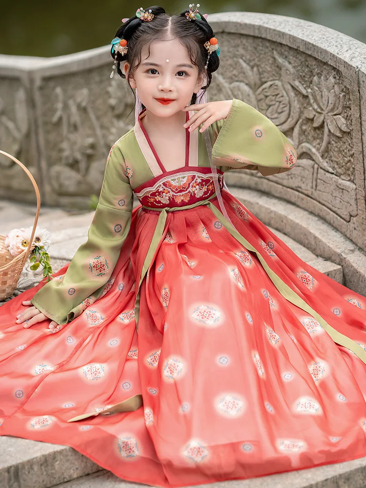 Chinese silk robe Costume Girls Children Kimono China Traditional Vintage Ethnic antique dress Dance Costume cosplay Hanfu set
Chinese silk robe Costume Girls Children Kimono China Traditional Vintage Ethnic antique dress Dance Costume cosplay Hanfu set