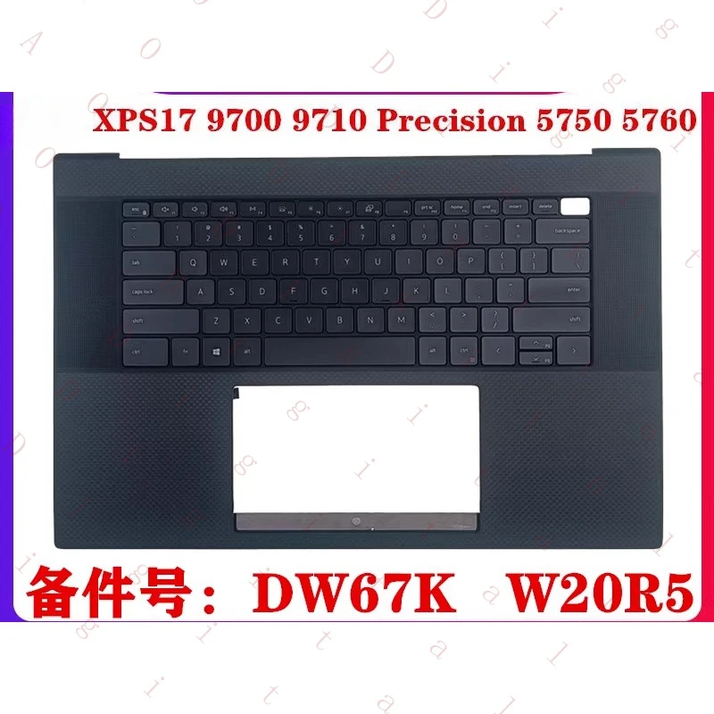 YU-- for Dell XPS17 9700 9710 Precision 5750 5760 CShell Palm restUSSmall backlit keyboard case DW67K 0DW67K W20R5 0W20R5
YU-- for Dell XPS17 9700 9710 Precision 5750 5760 CShell Palm restUSSmall backlit keyboard case DW67K 0DW67K W20R5 0W20R5